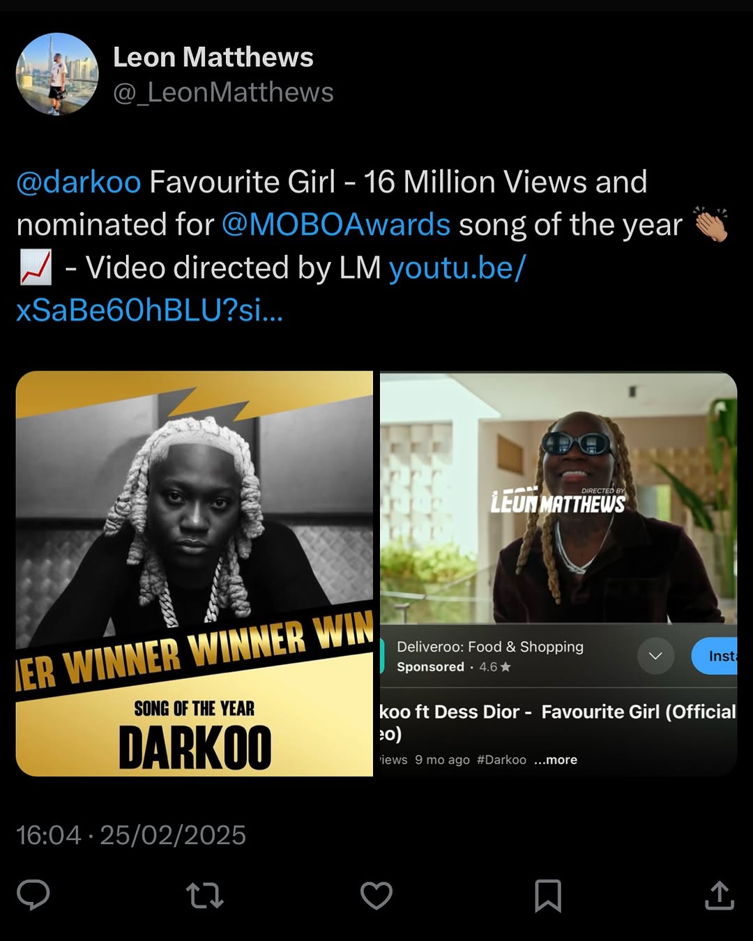 Work by Leon Matthews 🌎 | Director / Videographer, Directeur, in Londen