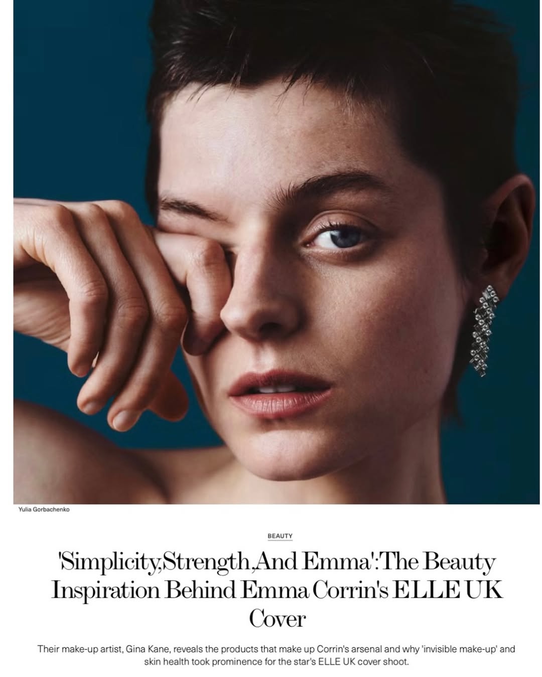 Work by Gina Kane, Make-up Artiest, in Londen