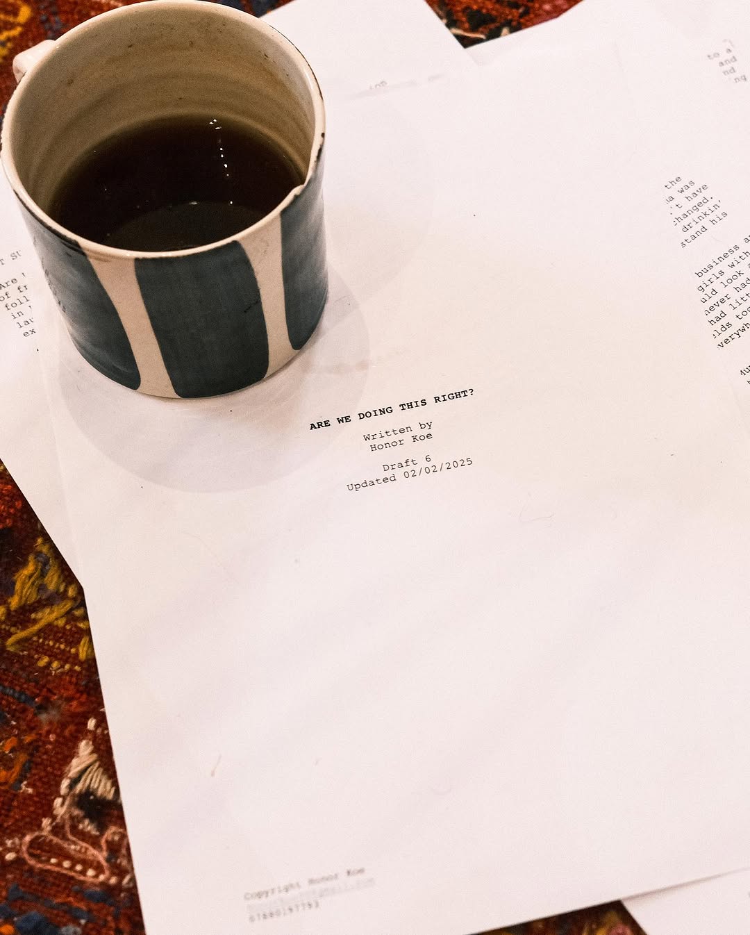 Work by Amber Wild, Set Ontwerper, in Londen