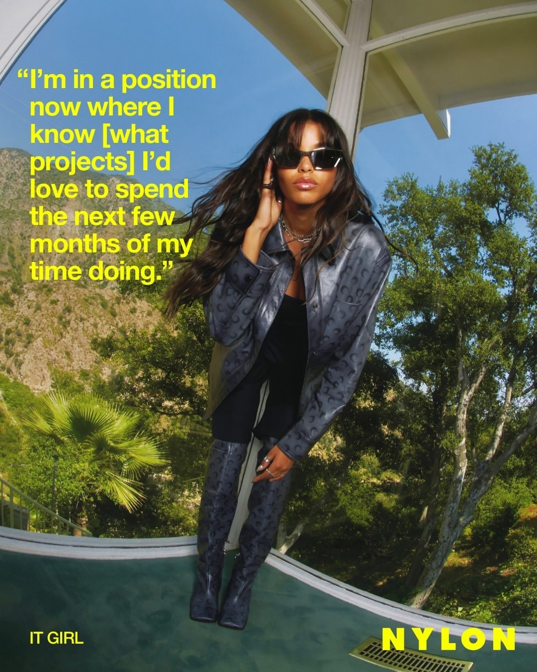 Work by Ella Balinska, Modelo, in Londres