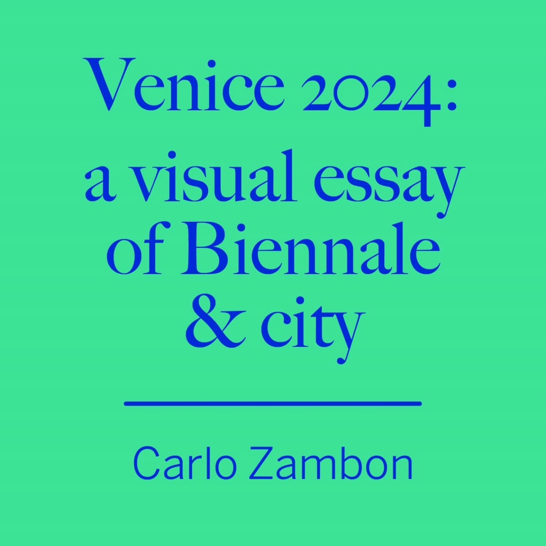 Work by Carlo Zambon, Directeur artistique, in Londres