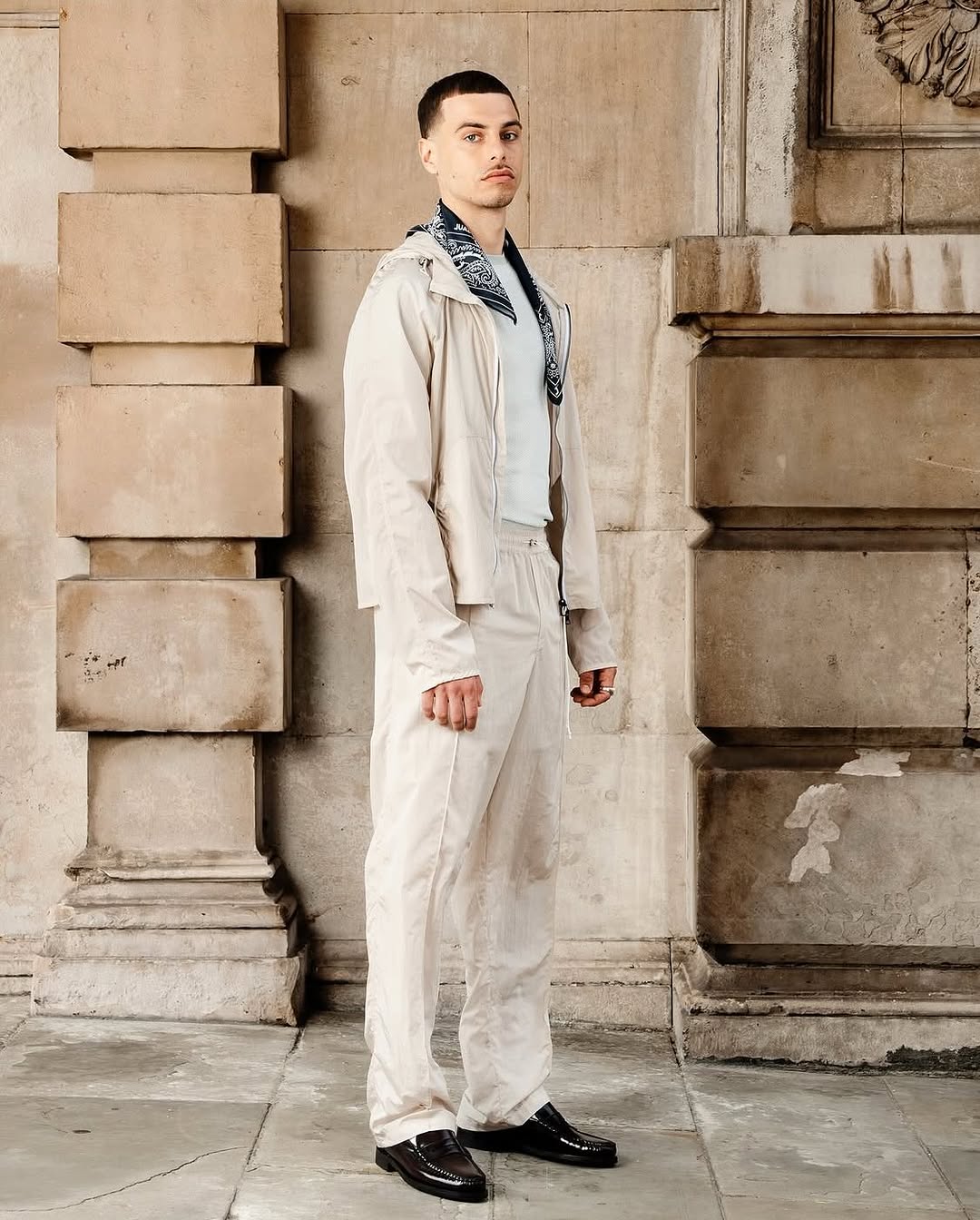 Work by Tom Burr, Modeontwerper, in Londen