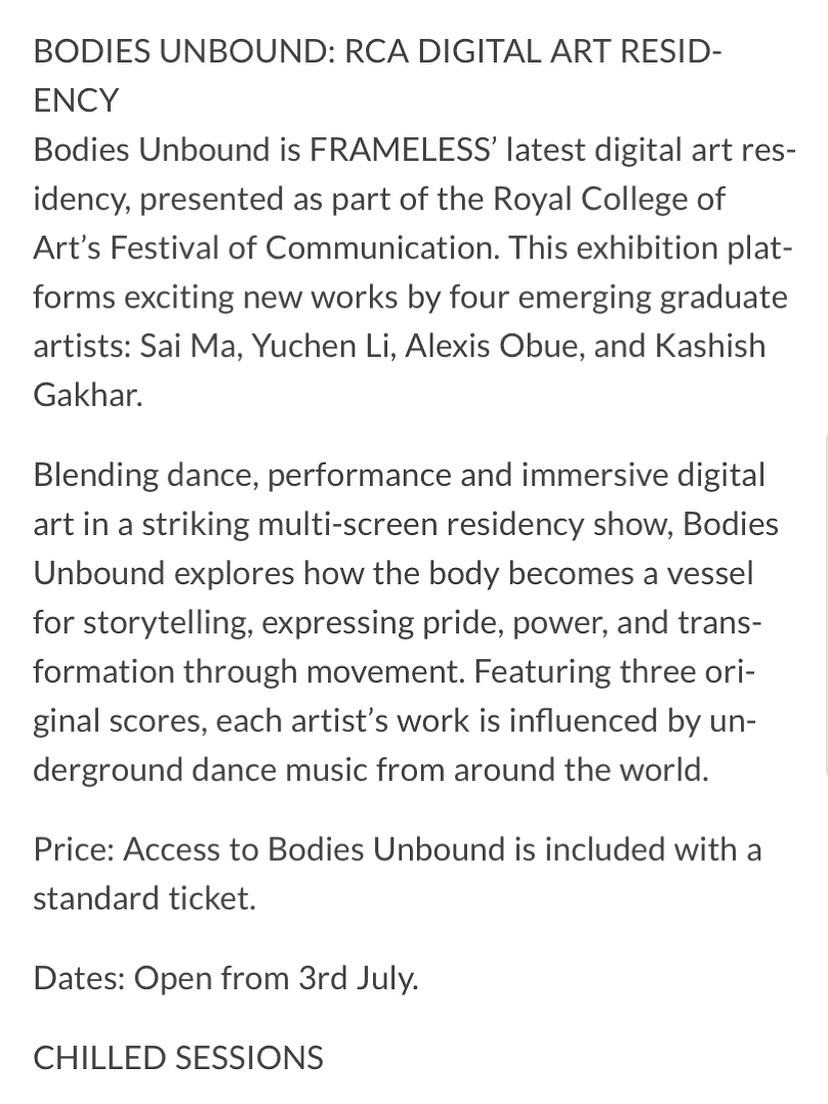 Work by alexis, Réalisateur, in Londres