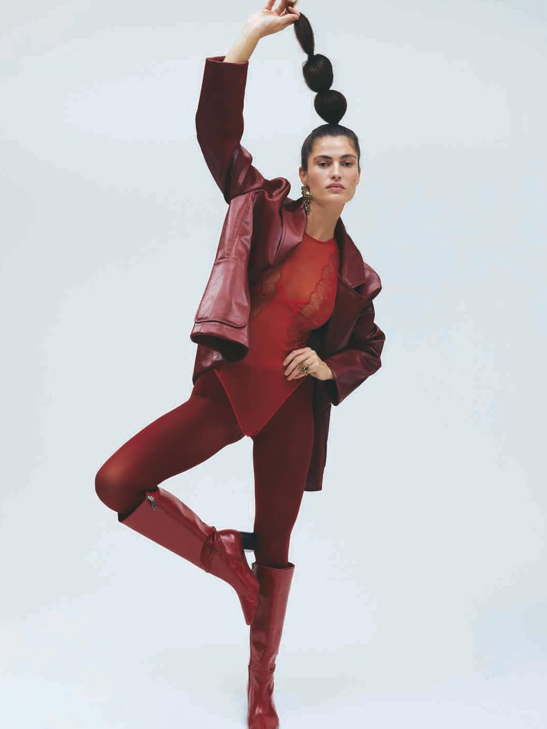 Work by IMM Models, Model, in Londen