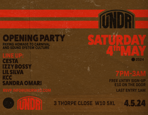 UNDR Opening Party